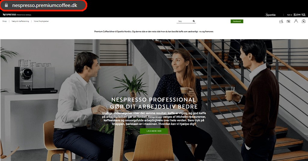 Nespresso dk
